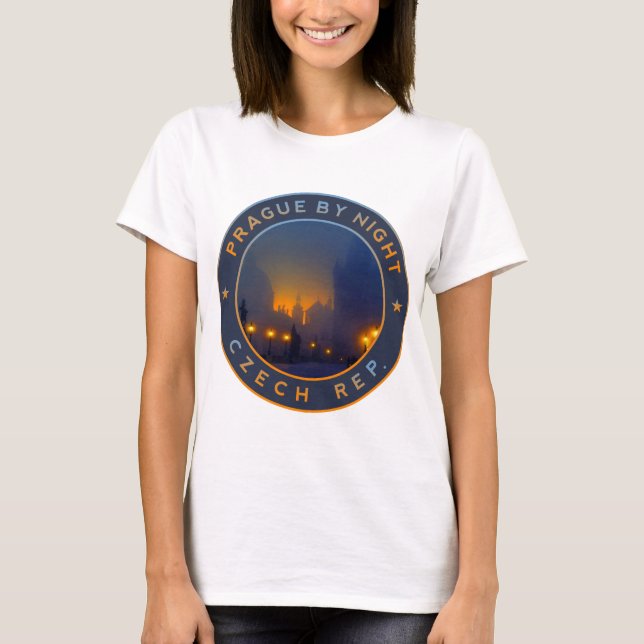 Camiseta Praha da Noite (Frente)