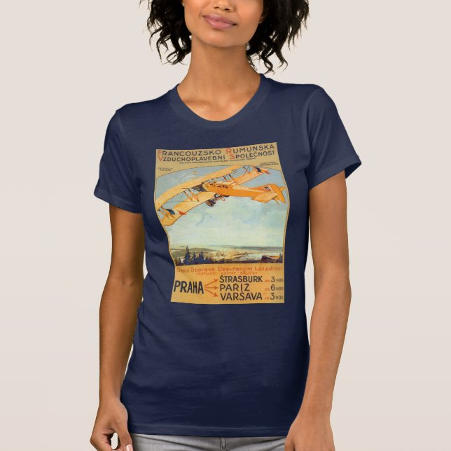 Camiseta Praha ~ Franco Romênia (Frente)