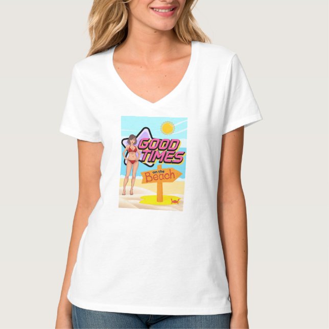 Camiseta praia (Frente)