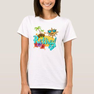 Camiseta Praia aposentada