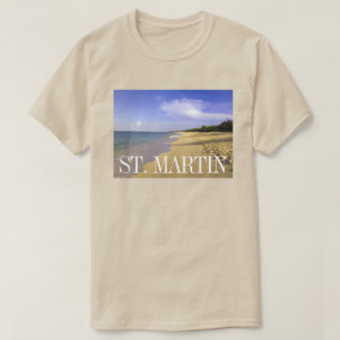Camiseta Praia Baie Longue Long Bay, St. Martin