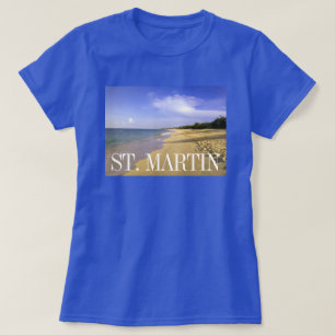 Camiseta Praia Baie Longue Long Bay, St. Martin