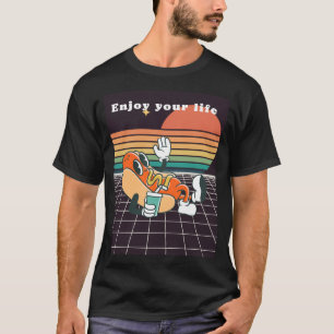 Camiseta Praia Bliss: Abrace as Delícias Costeiras da Vida