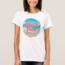 Camiseta Praia Bum desde os anos 70