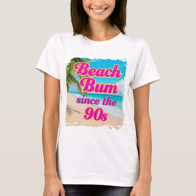 Camiseta Praia Bum desde os anos 90 (Frente)
