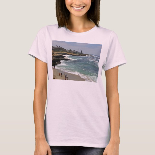 Camiseta Praia da angra de La Jolla (Frente)
