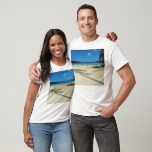 Camiseta Praia da baía de Havaí Hanauma
