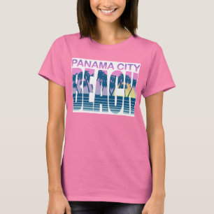 Camiseta Praia da Cidade do Panamá