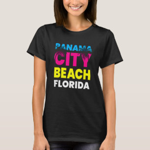 Camiseta Praia da Cidade do Panamá Flórida Férias Lembrança