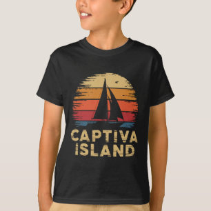 Camiseta Praia da Ilha Captiva Flórida Fl Surfe Pesca Va