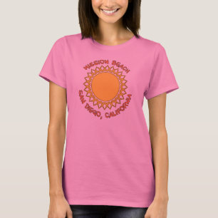 Camiseta Praia da missão, San Diego, Califórnia