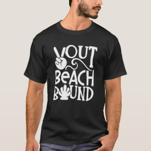 Camiseta Praia da Paz e Linhas de Bronze Mar Sol Verão Arei