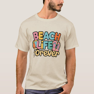Camiseta Praia da Vida para sempre