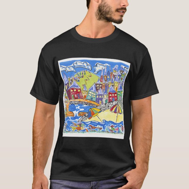 Camiseta Praia de Alberts (Frente)