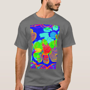 Camiseta Praia de Barcelona e triquete colorido estilo surf