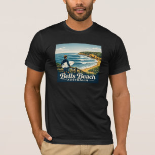 Camiseta Praia de Bells Austrália - Surf Vintage