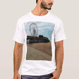 Camiseta praia de Blackpool