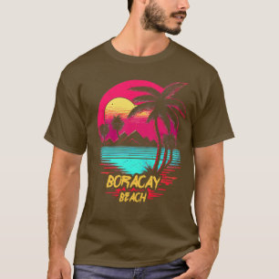 Camiseta Praia de Boracay de Retrowave Beach