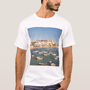 Camiseta Praia de Caleta em Cadiz, a Andaluzia, espanha