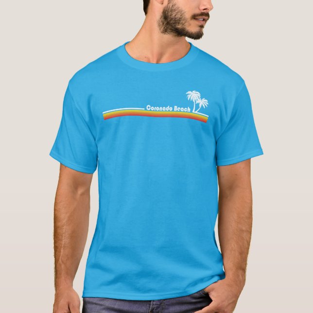 Camiseta Praia de Coronado Califórnia (Frente)