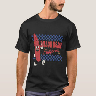 Camiseta Praia de Dillon Califórnia Retro Surfista Praia Vi