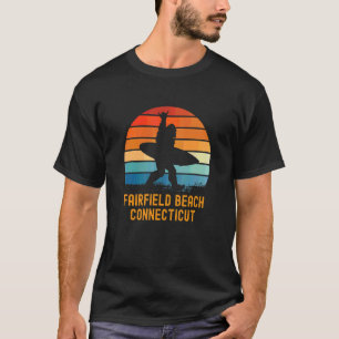 Camiseta Praia de Fairfield Connecticut Lembrança do Sasqua