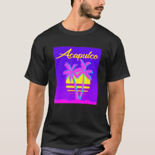 Camiseta Praia de Férias de Verão do Viagem Acapulco