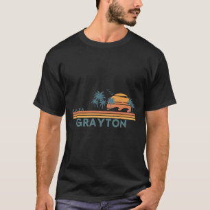 Camiseta Praia de Grayton Flórida Férias de Verão Vintage 7
