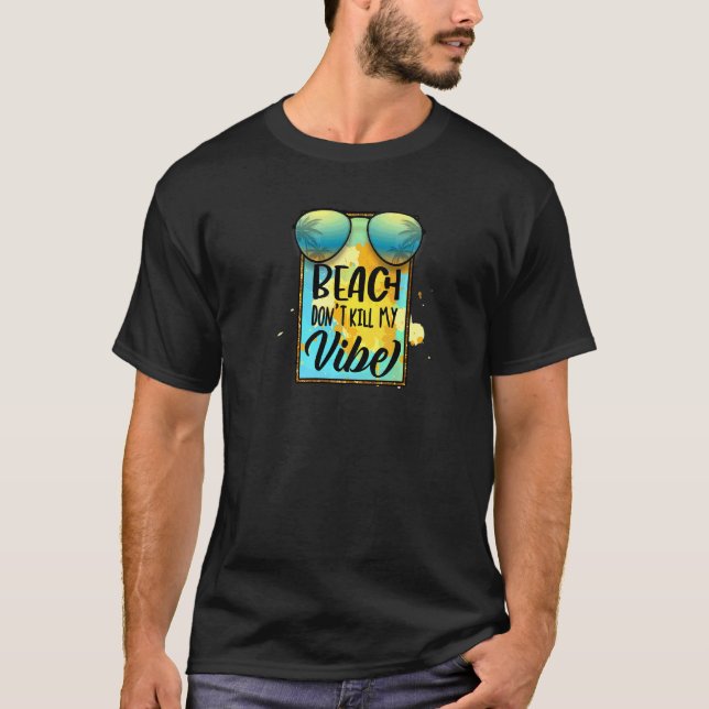 Camiseta praia de Hallo Summer (Frente)