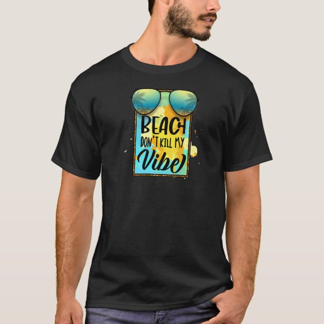 Camiseta praia de Hallo Summer (Frente)