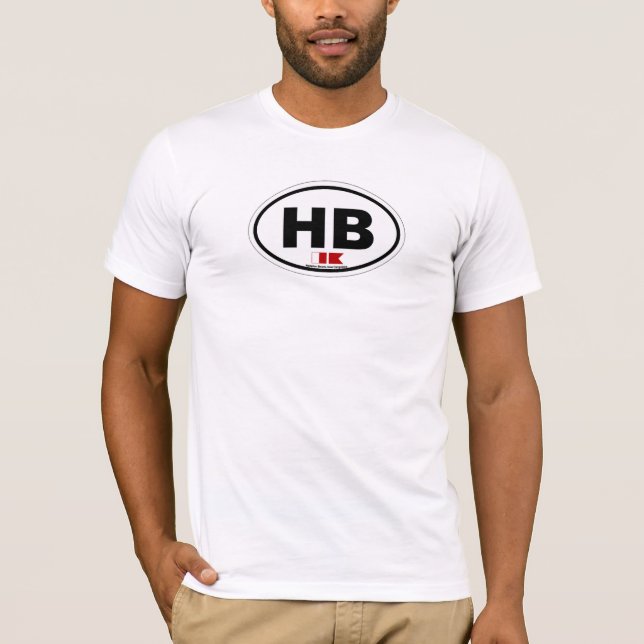 Camiseta Praia de Hampton (Frente)