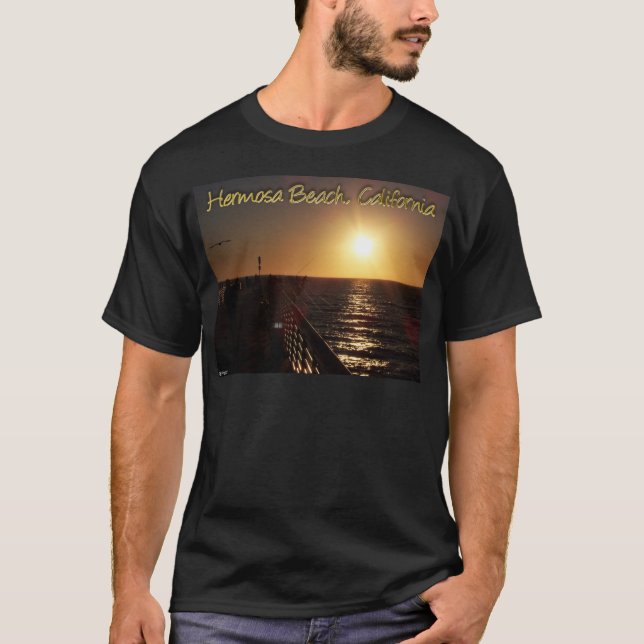 Camiseta Praia de Hermosa, CA (Frente)