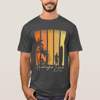 Camiseta Praia de Huntington Beach Califórnia Surfe