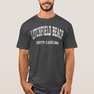 Camiseta Praia de Litchfield South olina SC Atletismo Vinta