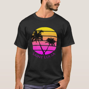 Camiseta Praia de Lúcia, Santo Retro