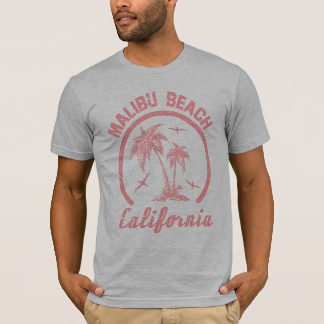 Camiseta Praia de Malibu (Frente)