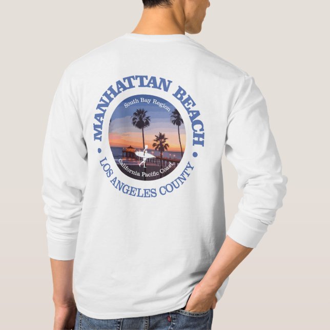 Camiseta Praia de Manhattan (C) (Verso)