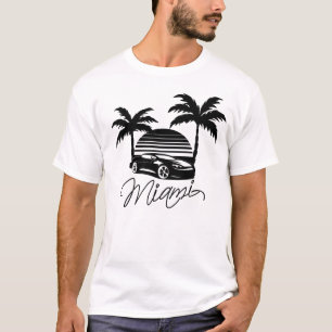 Camiseta praia de Miami