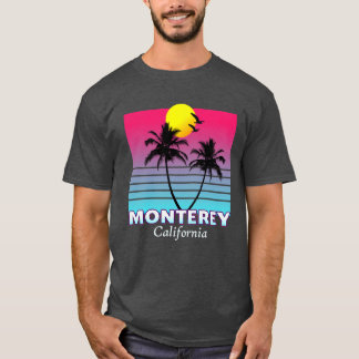 Camiseta Praia de Monterey Califórnia Souvenir de Verão Ove