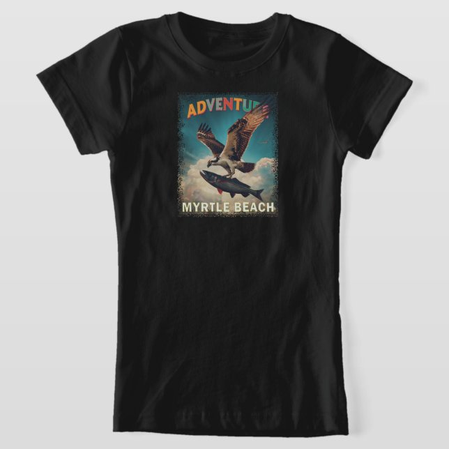 Camiseta Praia de Myrtle (Postura )