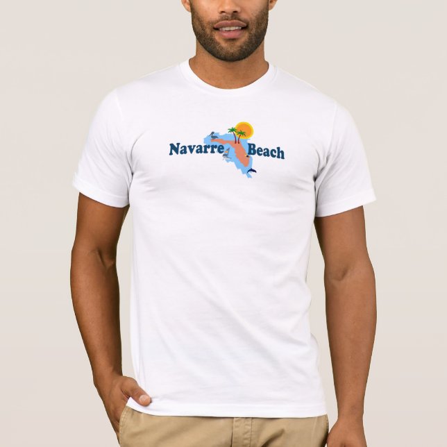 Camiseta Praia de Navarra (Frente)