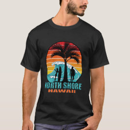 Camiseta Praia de North Shore no Havaí