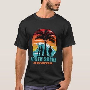 Camiseta Praia de North Shore no Havaí