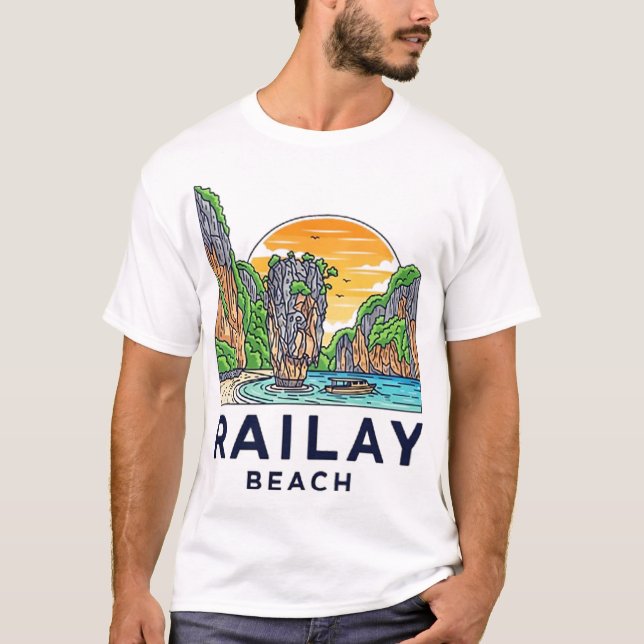 Camiseta Praia de Railay (Frente)