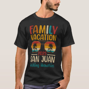 Camiseta Praia de San Juan Porto Rico Férias Familiares Com