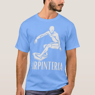 Camiseta praia de surf carpinteria