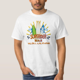 Camiseta Praia de Surfrider, Malibu, Califórnia