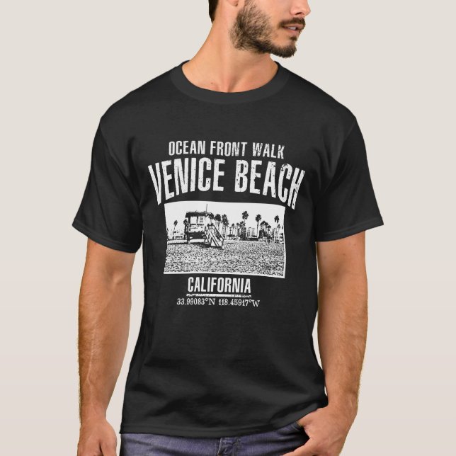Camiseta Praia de Veneza (Frente)