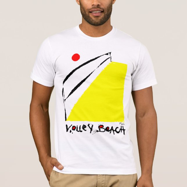 Camiseta Praia de Vôlei (Frente)