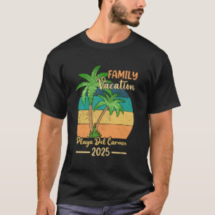 Camiseta Praia Del Carmen México Férias em Família 2025